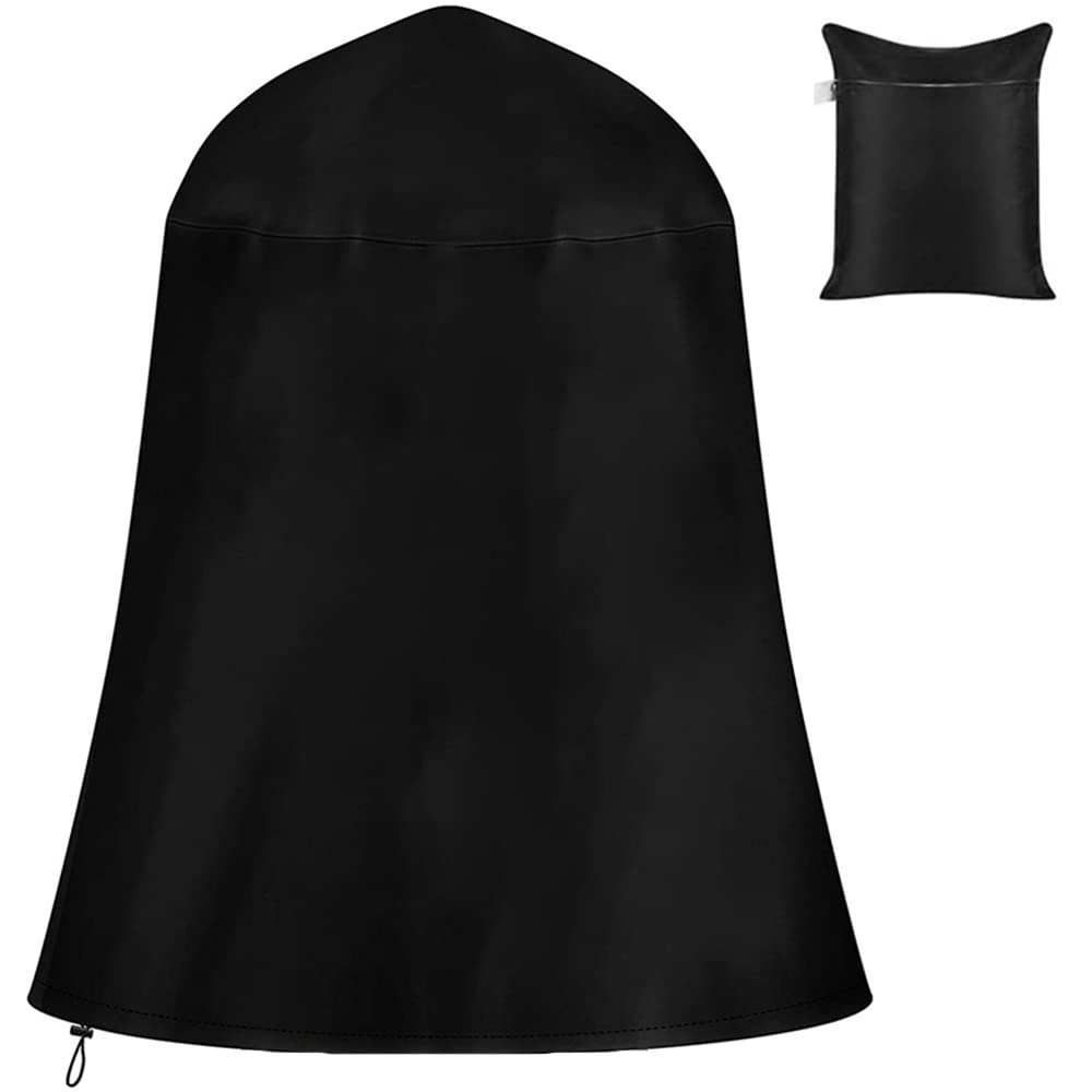 Skyour Outdoor Garden Fountain Covers Waterproof Dustproof Bird Bath Protective Cover for Winter Patio Water Fountain Statue, 48"x68" Fountain Cover