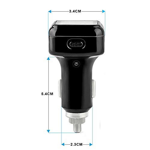 B-Qtech Tire Pressure Mointoring System Wireless TPMS with 4 External Sensors Cigarette Lighter Plug 0~72PSI - Thumbnail 3