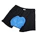 Lixada Men's 3D Padded Bicycle Bike Shorts UnderwearBreathable Cycling Shorts with Anti-Slip Leg Grips and Sweat Resistant Properties