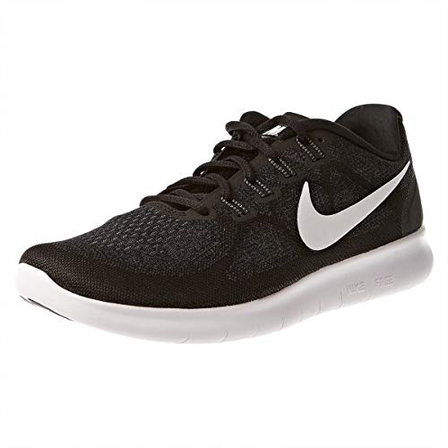 NIKE Free RN 2017 Mens Running Trainers 880839 Sneakers Shoes (UK 6 US 7 EU 40, Black White Dark Grey 001)