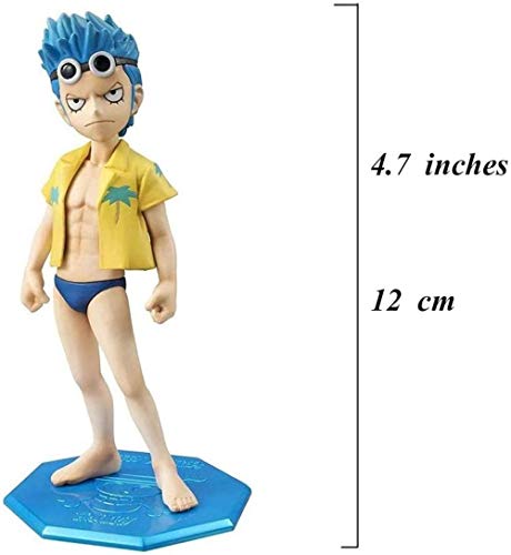 XXSDDM-WJ-Regalo-One-Piece-Portrait-of-Pirates-Franky-Childhood-Edition-PVC-Figure-High-12CM-47Inches-ERJ339