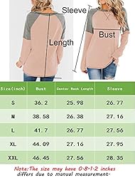 Bingerlily Women's Casual Long Sleeve Tunic Tops