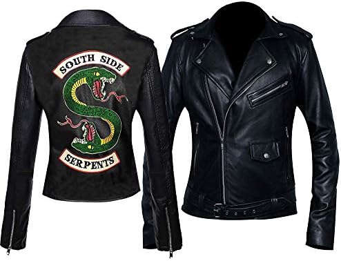 LeathersWear Riverdale Serpents Jackets Black