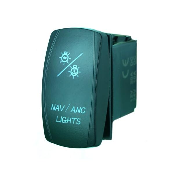 Laser-Blue-Rocker-Switch-NAV-ANC-LIGHTS-20A-12V-Onoff-LED-Light Laser-Blue-Rocker-Switch-NAV-ANC-LIGHTS-20A-12V-Onoff-LED-Light