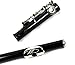 Engraved Design Italian Pads 16 Keys Close Hole C Flute Black Color