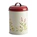 Paula Deen Pantryware Food Storage Container Set / Food Storage Jar Set - 3 Piece, Garden Rooster