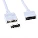 Glarks 2Pcs [5-Pins 1 to 2] Splitter LED Strip Connect Cable with 6Pcs 5-Pins Plugs Connector s for RGBW 5050 LED Strip Lights (1 to 2 / 2Pcs)