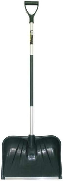 Bulldog Aluminium Handle Snow Shovel, Black,Silver
