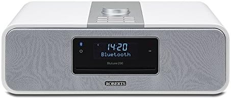 Roberts 'Blutune200' DAB/DAB+/FM/CD/USB/SD/Bluetooth Sound System with Recording Facility - White