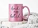 Bad Ass Bitch Inappropriate 11 oz Metallic Pink Novelty Funny Coffee Mug