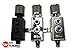 1L AN10 Aluminum Alloy Oil Catch Can Tank w/Breather Filter Drain Tap Baffled Black 1L_OT_BK