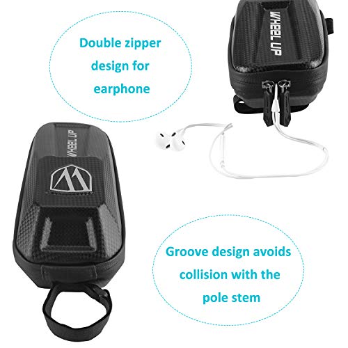 image for FlexDin Bike Frame Bag Waterproof Bicycle Top Tube Bag EVA Shell Shock