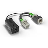 Dongar Dashcam Power Adapter (10-pin Type B). Compatible with Select Toyota, Lexus, Subaru Models. Connects to Rearview Mirro