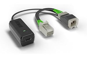 Dongar Dashcam Power Adapter (10-pin Type E) for Select Mazda Vehicles. Compatible with 2017+ CX5, CX9 and More. Connects to Rearview Mirror, Built-in USB Power Source, Easy to Install