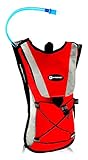 Gymenist Hydration Running Pack Backpack Includes A 2 Litter Water Pouch One Size Fits All
