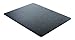 Deflecto Non-studded EconoMat Chair Mat, for Hard Floors, Straight Edge, Black, 46