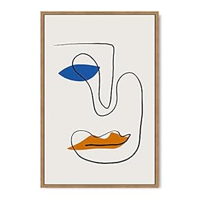 signwin Framed Canvas Wall Art Illustration Canvas Prints...