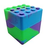 XXL Silicone Stackable Container Wax Dab Oil Jar 60ML (Green/Purple/Blue)