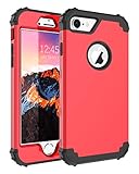 iPhone 8 Case, iPhone 7 Case, BENTOBEN 3 in 1 Hybrid Hard PC Soft Silicone Rubber Bumper Heavy Duty Shockproof Slim Rugged Protective Phone Case Cover for iPhone 8 /iPhone 7 (4.7