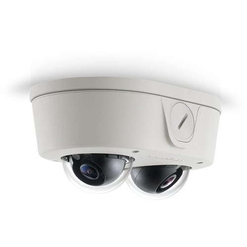 ARECONT VISION MicroDome Duo Series 6MP True Day/Night Indoor/Outdoor IP Dome Camera with SNAPstream & WDR (2.8mm Lens) / AV6656DN-28 /