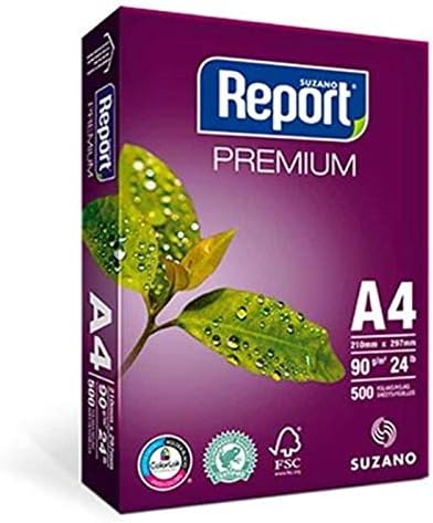 Papel Sulfite A-4 90g Report Premium Pct C/500fls