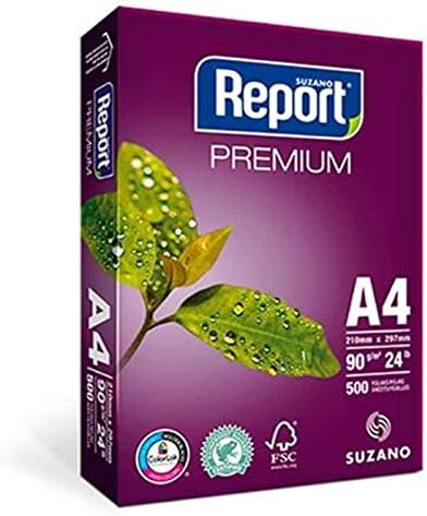 Papel Sulfite A-4 90g Report Premium Pct C/500fls 