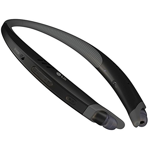 Lg tone active+ stereo bluetooth headset - black