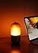 DIKAOU Portable Wireless Speakers, Flame Table Lamp, Romantic Camping Bluetooth Speakers with Superior Stereo Sound, BT4.2, IPX65 Speakers for Home, Camping, Travel, Outdoors, Gift for Women Men