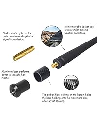 Antena Rydonair Compatible con Ford F150 2009-2019 Reemplazo de antena de goma de 7 pulgadas Diseñado para una recepción optimizada de FM AM