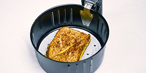 image for GoWISE USA 5.8-Quarts 8-in-1 Air Fryer XL with 1-Pack of Parchment Pap