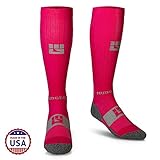 MudGear Pink Compression Socks – Premium Quality Over The Calf for Women and Men