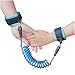 Borje Safety Child Anti Lost Wrist Link Harness Strap Rope Leash Walking Hand Belt (Blue)