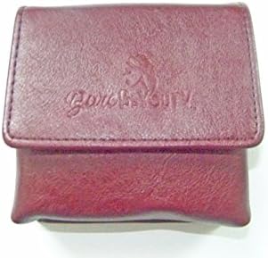 Cosmetic Bag - Lipstick Case Holder-Organizer Bag for Purse- Lipstick holder- Durable Soft Leather - Cosmetic Storage Kit With Mirror by Bare BeYouTy- 4 Lipstick Case Wine