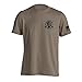 Dion Wear Men's Short Sleeve Graphic T-Shirt - One Nation Under God, Brown, Large