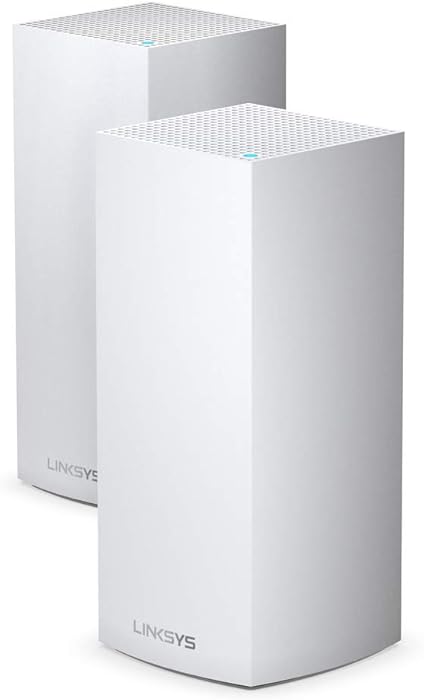 Linksys Velop Tri-Band AX4000 Whole Home Mesh Router WiFi 6 System 2pk (MX8000)