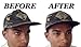 Shapers Image CapPro Baseball Crown Insert for Low Profile Fitted, Dad Caps and Snapback (3 Count, Black)