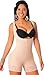 Salome 0217 Fajas Colombianas Reductoras y Moldeadoras Postparto Colombian Full Body Shaper Postpartum Underbust Shapewear Fajas for Women Beige L