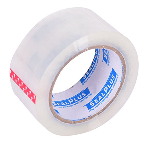 Tangkula Clear Packing Tape Rolls 2" x 110 Yards (330') Heavy Duty Shipping Packaging Tape Office Home Use Moving Adhesive Carton Box Sealing Tape