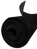 Polymat 3 FEET 4 FEET 3'X4' Black Felt Fabric Roll