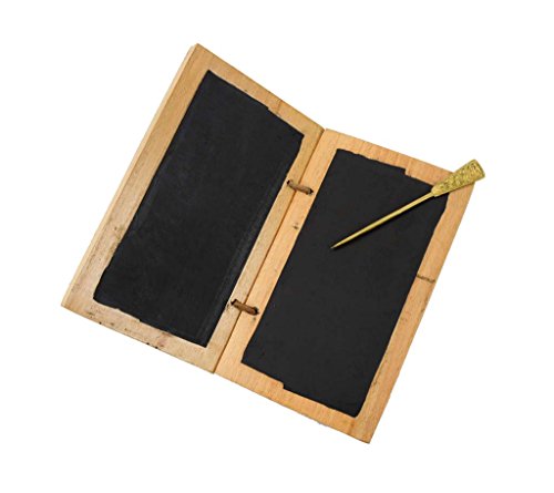 Wax Writing Tablet with Brass Stylus