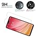 VIKEE [2-Pack] Screen Protector for Xiaomi Mi 8 Lite, HD Anti-Scratch Anti-Fingerprint No-Bubble 9H Hardness Tempered Glass with Lifetime Replacement Warranty