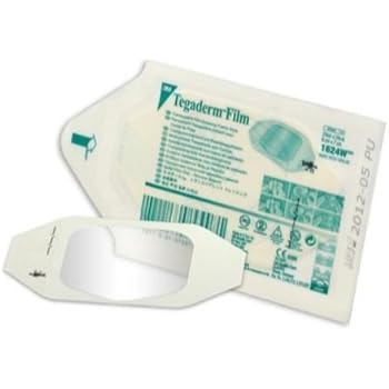 3M Health Care 1624W Tegaderm Film Dressing, Frame Style, 2.75