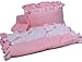 Baby Doll Bedding Regal Cradle Bedding Set, Pink