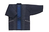 WATANOSATO Hail pattern Hanten (Cotton jacket made in Japan Kimono-style) Men's