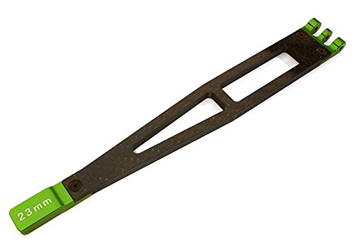 Integy RC Model Hop-ups C28000GREEN Alloy & Composite Battery Plate for Traxxas 1/10 TRX-4 Crawler & 4-Tec 2.0