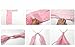 LECMARK 51 Pcs Birthday Party Supplies Kit - Mint Green, Pink and Cream Happy Birthday Banner with Fluffy Tissue Paper Pom Poms, Tassel Garland and Colorful Balloons (Mint Green)