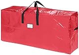 RAM ONLINE Red Jumbo Heavy Duty Christmas Tree Storage Bag 9FT PVC Waterproof view 5