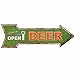 HANTAJANSS Bar Signs with Open Retro Beer Signs for Pub Decoration
