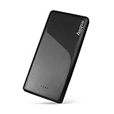 Mobility 10,000 mAh Power Bank (black) w/ Dual USB Output - Portable Charger/Lithium Polymer Battery Pack Designed to Charge Cell Phones, Tablets & Other Mobile Devices While Traveling or On-the-Go