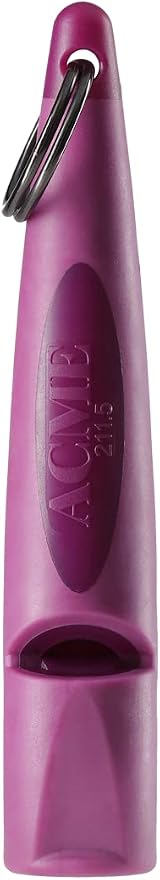 ACME Dog Whistle Alpha No 211.5 mm Matte Black Purple Free Band view 3